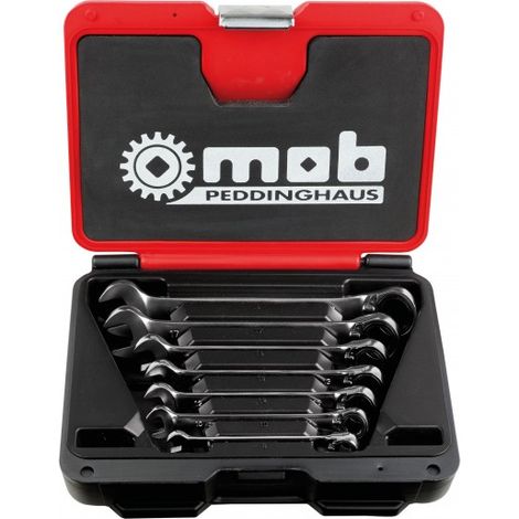 MOB - Coffret de 7 clés mixtes à cliquet (1/3)