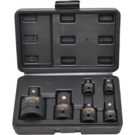 Jeu de clés awtools série black line noir acier CrMo (1/2)