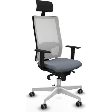 Piqueras-y-crespo modèle 1D026G1 chaise bureau gris