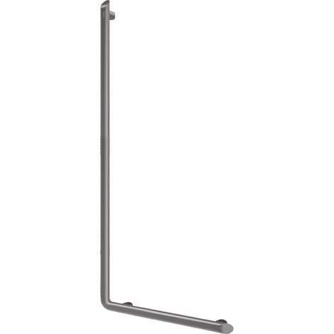 Delabie Handlauf L-Form Be-Line D35 H.1130 Aluminium anthrazit
