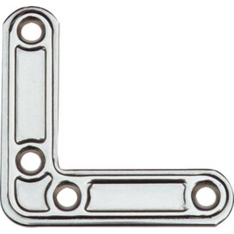 20 x PIASTRA 153IN A L INOX DI RINFORZO 40X40 MM
