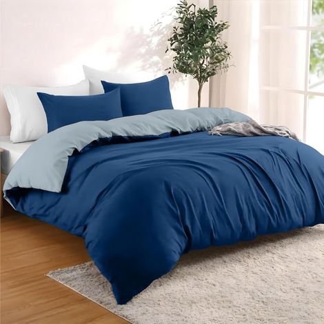 Housse de Couette 220x240 avec 2 Taies Oreiller 65x65 cm (1/5)