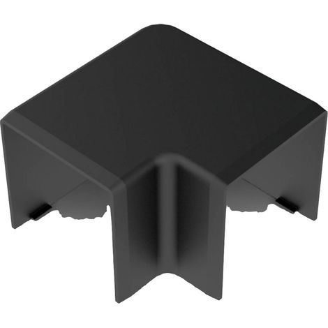 KOPOS 8643FB Kabelkanal Flachwinkel (B x H) 40 mm x 40 mm 1 St. Schwarz