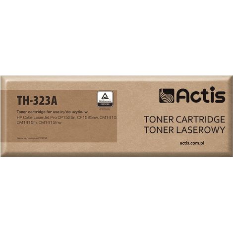 Toner Actis TH-323A (remplace HP 128A CE323A  Standard  1300 pages  magenta)