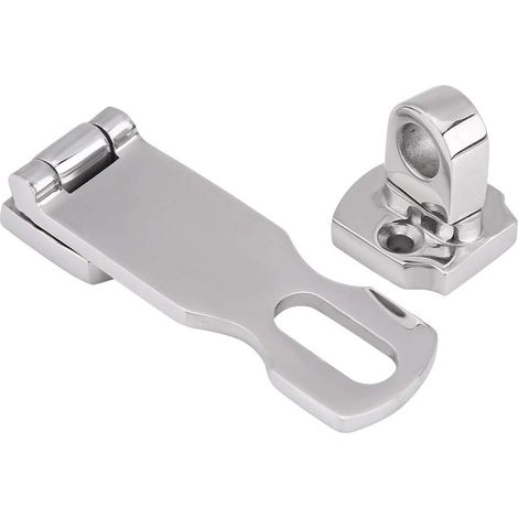 Fixation marine de trappe, fixation de trappe marine, pince de verrouillage de casier en ier inoxydable pour bateau anti-hochet Fixation de trappe marine 75MM verrou bateau+accastillage bateau accast (1/5)