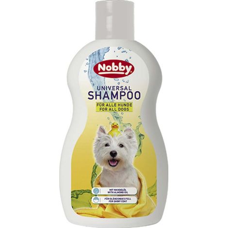 Nobby – Shampooing universel pour chiens – Flacon de 300 ml, huile d'amande