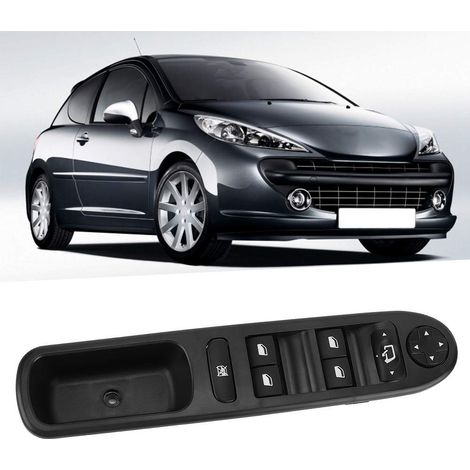 Leve Vitre 207,Commande Leve Vitre 207 Gauche,207, 207 Accessories,Interrupteur De Commande De Fenêtre Électrique Droit Adapté Pour 207 6490.Eh Garniture De Commutateur (1/5)