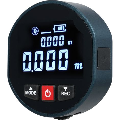 Mètre ruban numérique enroulable 2 en 1 avec laser : mètre ruban laser de 30 m et mètre ruban enroulable de 100 m avec affichage numérique et dos magnétique petit mètre ruban avec changement d’unité. (1/5)