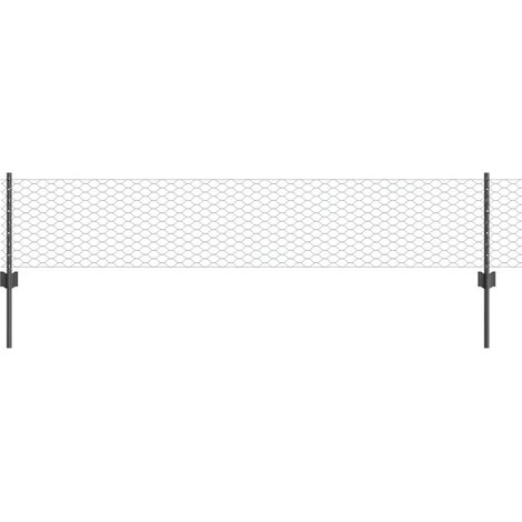 Maison Exclusive - Geschweißter Drahtzaun 10 x 0,4 m (B x H)