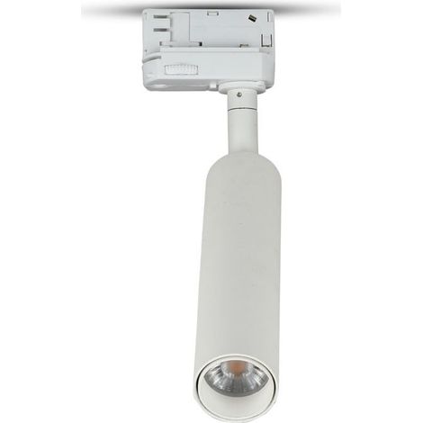 V-TAC LED Slim Track Light - Samsung - IP20 - Blanc - 7W- 490 Lumens - 3000K (1/5)