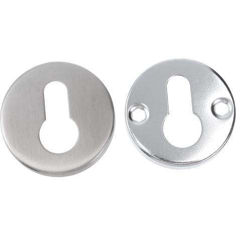 DOITOOL Lot de 2 cache-serrures porte en acier inoxydable (1/5)