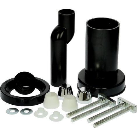 Le Sanitaire – Raccord PE pour WC mural étagé – DN 90/110 – Longueur 180 mm – Matériau polyéthylène pour raccordement flexible (1/3)
