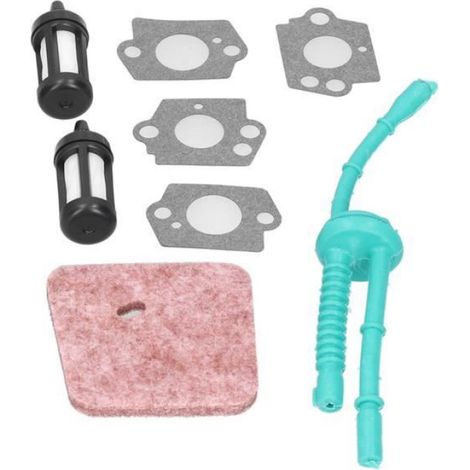 Vvikizy Carburateur de jardin Kit de Carburateur pour HL45 HS45 KM 55 FC55 FS45 FS46 FS46C FS55 FS55R FS45C Tondeuse jardin outil (1/4)