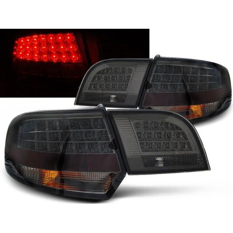 Paire de feux arriere Audi A3 8P sportback de 2004 a 2008 LED fume (1/3)