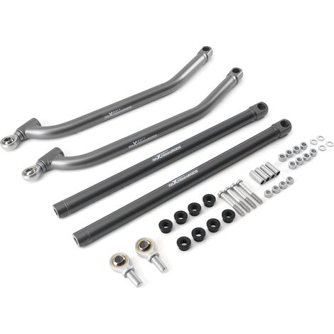 Rear Upper Lower High Clearance Radius Rods Bars Kit fit Polaris RZR 1000 XP (1/5)
