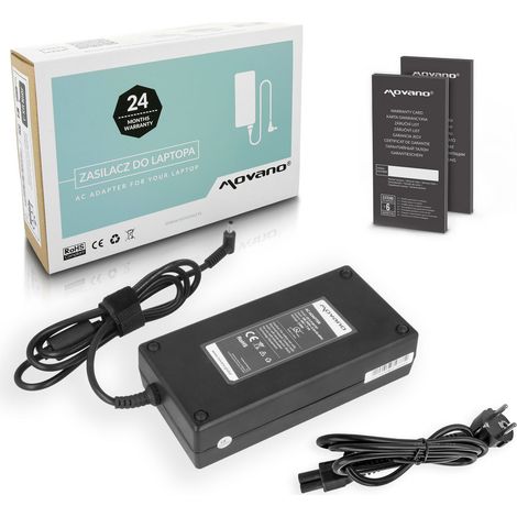 Cargador de fuente de alimentación para MSI 20v 7.5a 150W 4.5x3.0 pin