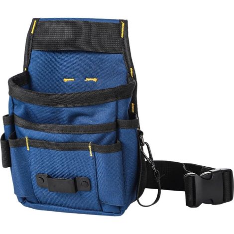 Sacs de taille portables pour outils de taille, pochettes de rangement pour ceinture de travail, poches pour électriciens, charpentiers, accessoires de charpentier, sac banane de rangement (1/5)