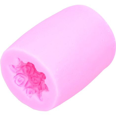DIY-Silikonform in Rosa für Fondant, Kuchen, Schokolade, rosa Backwerkzeug (1/5)