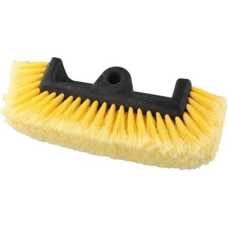 Brosse de lavage de voiture, tête de brosse de nettoyage de véhicule de 30 cm, avec poils doux pour voiture, camping-car, camion, bateau, camping-car, détails extérieurs, compatible avec filetage (1/5)