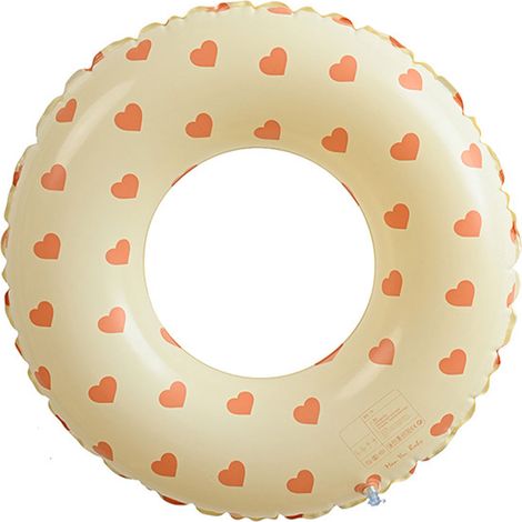Bouée gonflable rétro Love en PVC épais écologique