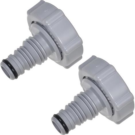 Válvula de drenaje P6H1419 - Adaptador de manguera, conexión de drenaje para piscina (1/4)