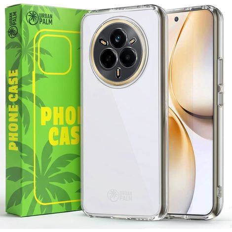 UrbanPalm Hülle für Realme 14 Pro 5G, Silikon, Transparent (1/5)