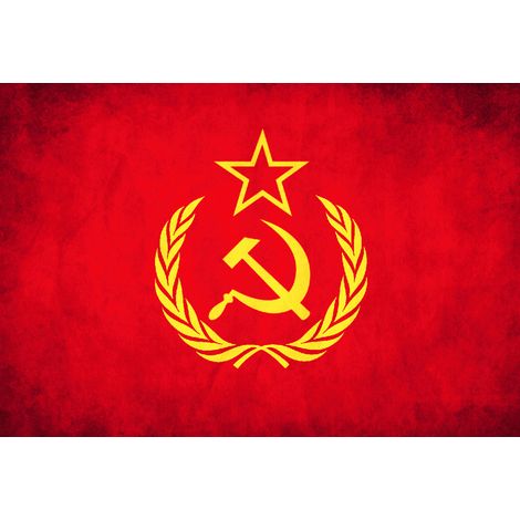 Plaque métallique déco Urss by Cbkreation (1/2)