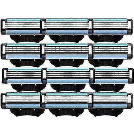 24 replacement blades, Mach 3 manual replacement blades for Mach 3 men's razors (1/5)