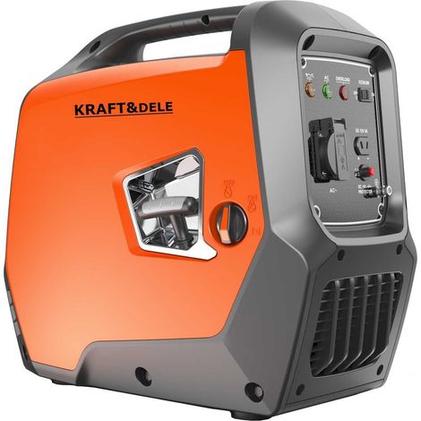 Générateur portable monophasé Kraft&Dele 2500 W, essence (1/4)