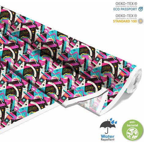 TESSUTI DECORATIVI PER ESTERNI OXFORD - Motivo Geometrico I DX3203 (1/5)