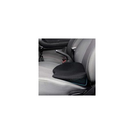 Coussin de siège auto ergonomique noir (1/5)