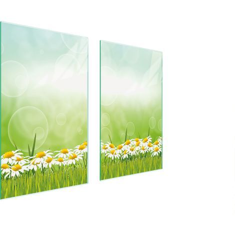 PLACA PROTECTORA DE VIDRIO PARA ESTUFA 75x52 DAISY (1/5)