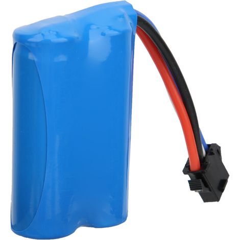 Batterie Lithium 6.4V 800mAh pour Voiture Télécommandée WLtoys 18628 18629, 4x4 Tout-Terrain (1/4)