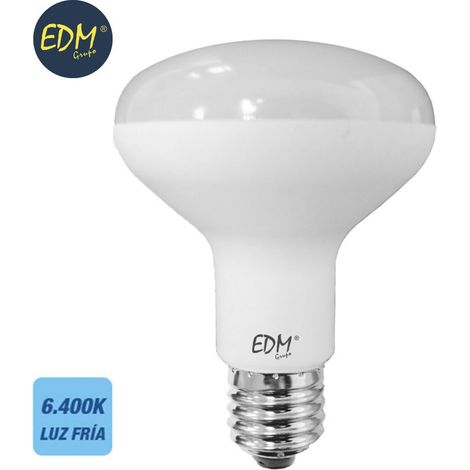 LED-Reflektorlampe R80 E27 10 W 810 lm 6400 K Kaltlicht ø8 x 11 cm EDM