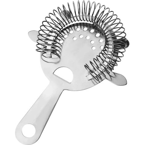 Colino in acciaio inox con retina per cocktail 17 x 10 cm (1/5)