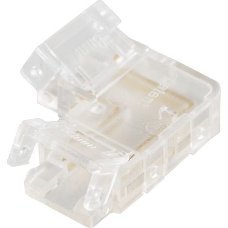 BL COR 8mm Eckverbinder - lötfreies Verbindungssystem für LED-Bänder, IP20, transparent, 2 Stück (1/5)