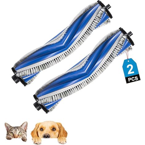 Lot de 2 Brosses Principales, Brosse à Rouleau de Rechange, Accessoires pour Aspirateur Robot Ecovacs DEEBOT T30 Omni/T30 Pro Omni