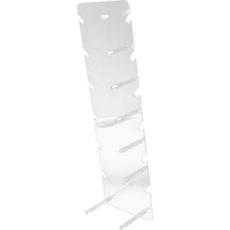 Transparenter Acryl-Brillenhalter, formstabiler Brillenständer, Nachttisch-Organizer fürs Camping (1/5)