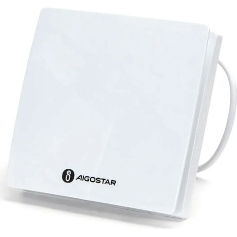aspiratore bagno cucina ventola aspirazione foro 100 mm 11 watt griglia liscia (1/5)