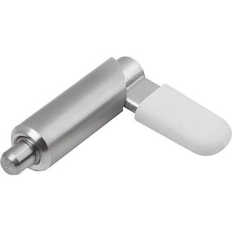 KIPP Sperrriegel glatte Ausführung D8 x 20 mm Form F mit Hülse und Kappe (1/3)