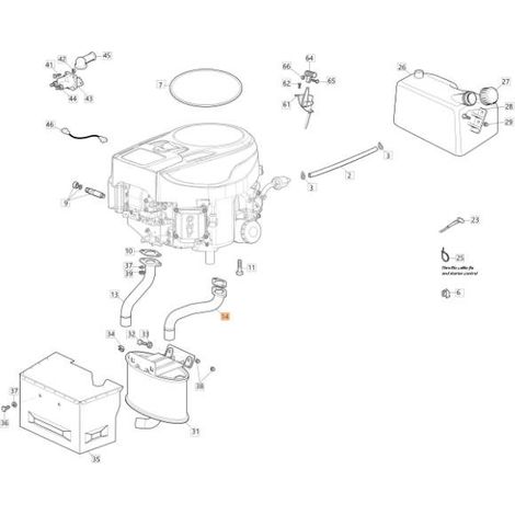 ORIGINAL EMAK LINKS AUSPUFFVERBINDUNGSROHR G118738279E0R