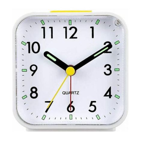 Crea – Réveil roulant noir – Alarme mobile avec son fort – Longueur 13,5 cm – Poids 332g – Pour dormeurs difficiles (1/5)
