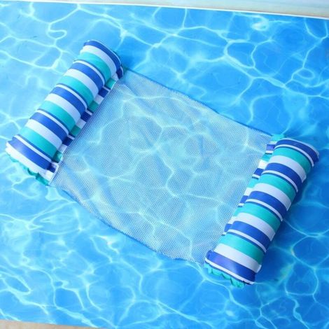Matelas gonflable pour piscine. Hamac flottant pour adultes. Accessoires de piscine gonflables. (130 x 80 cm) (1/4)