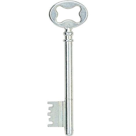 Clé N°3F 4 gorges pour serrure multipoint en applique horizontale – Remplacement clé pour serrures horizontales – Fonctionnement optimal