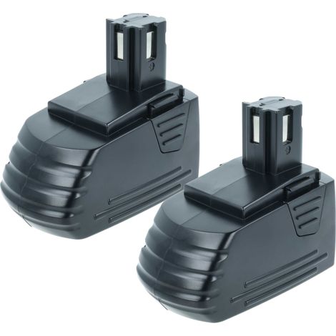 vhbw 2x Battery Replacement for Hilti SFB126A, SFB126, SFB121 for Power Tools (2100 mAh, NiMH, 12 V)
