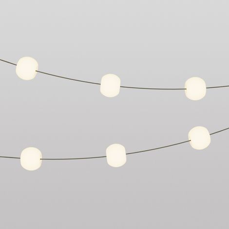 Creative Cables – Marina6 Cherry Outdoor IP67 6-Punkt-Lichterkette, Olivgrün (1/4)