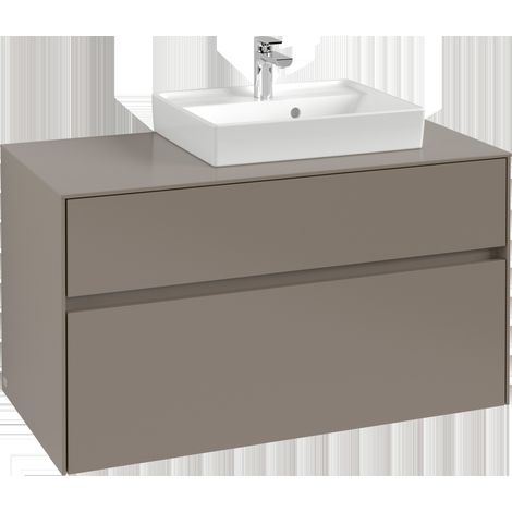 Villeroy & Boch Collaro Meuble sous-lavabo, lavabo à droite, 2