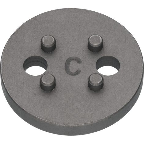 VIGOR Adapterplatte, C, 38 mm (1/2)