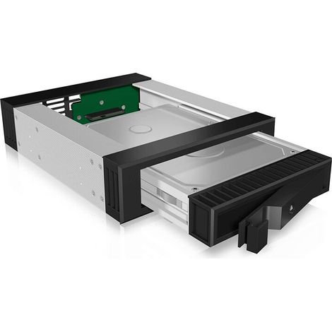 Icy Box Carrier IcyBox IB-129SSK-B mit 4 HDD Schrauben black (CARRIER IB-129SSK-B)