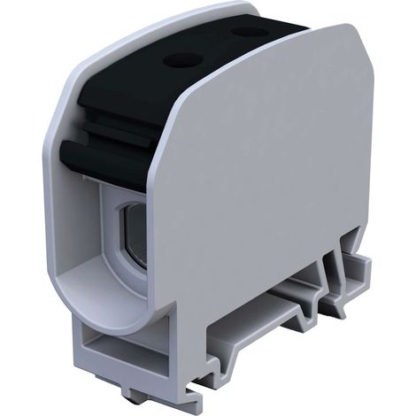 Gewindeschienenverbinder STB 16 Al/Cu 87110 Simblock, schwarz